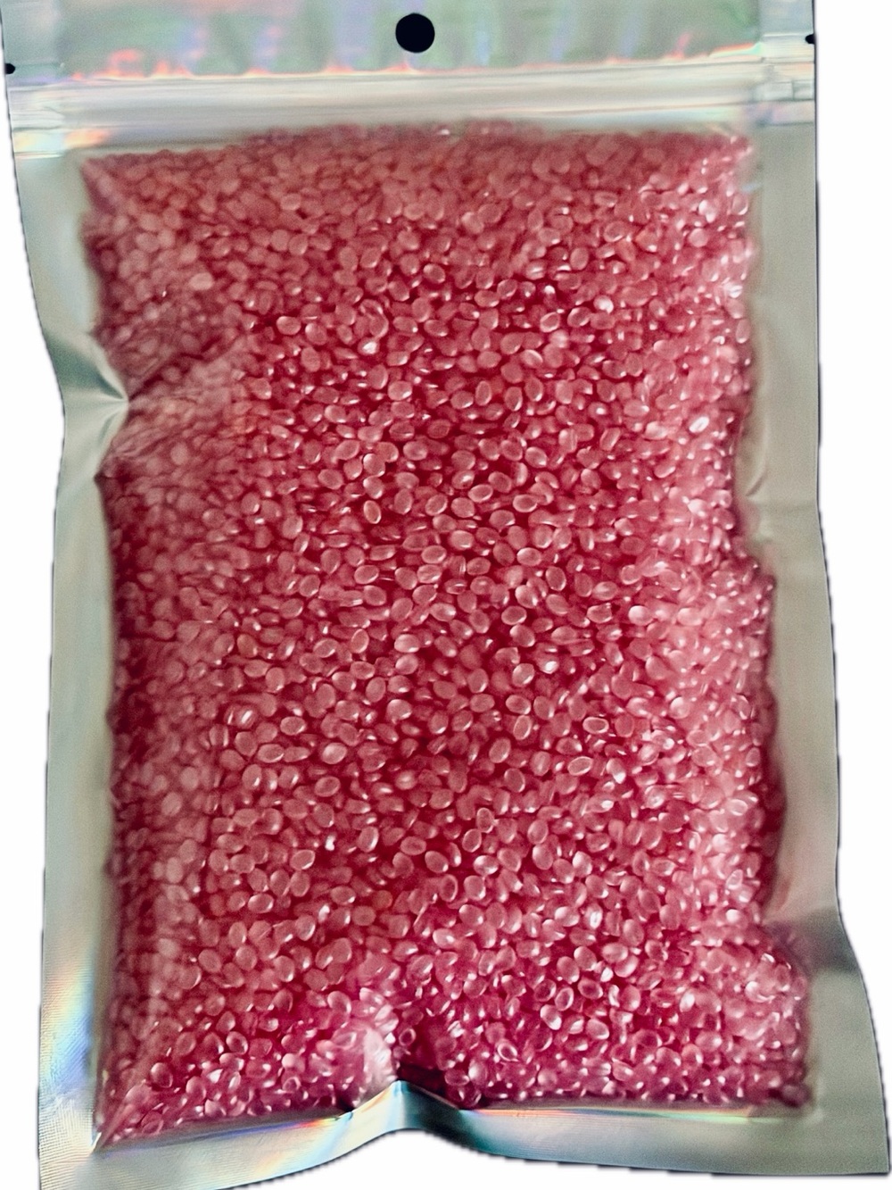 Hibiscus scented Aroma Beads in Resealable Holographic Bag